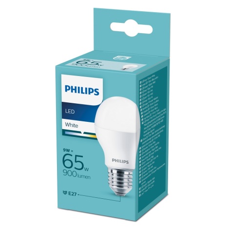 LED Žiarovka Philips E27/9W/230V 3000K