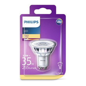 LED Žiarovka Philips GU10/3,5W/230V LED Žiarovka Philips GU10/3,5W/230V