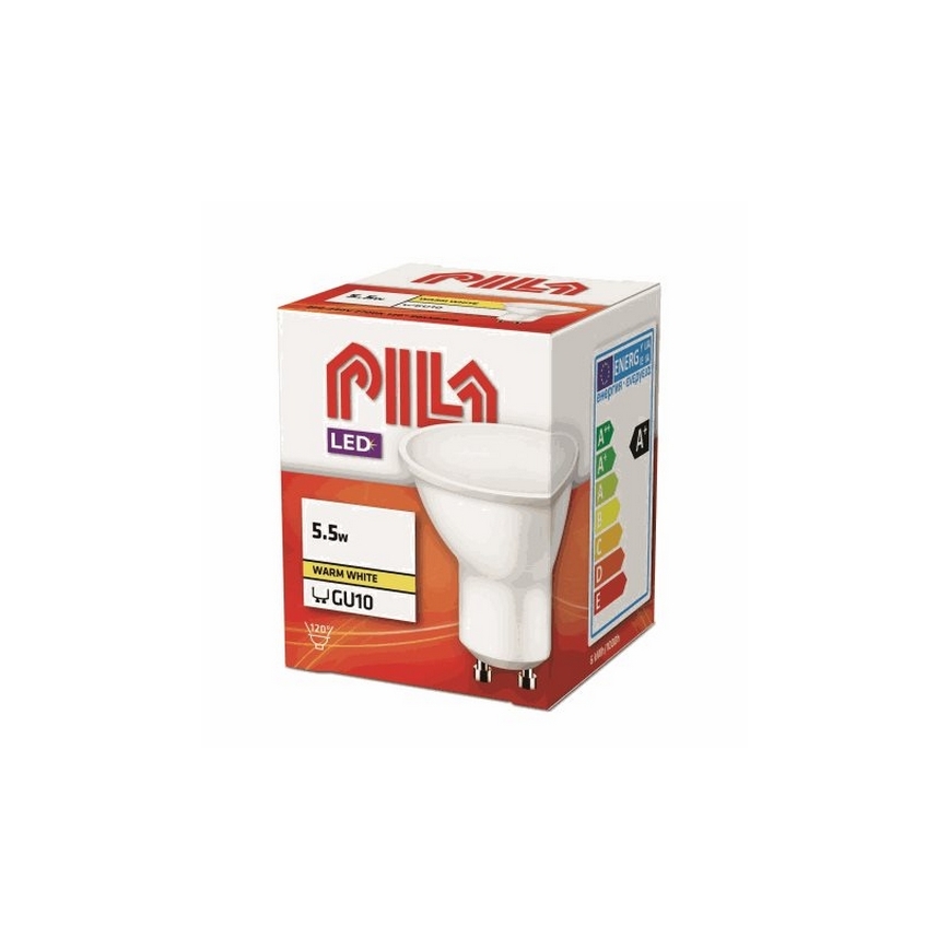 LED Žiarovka Philips Pila GU10/5,5W/230V 2700K