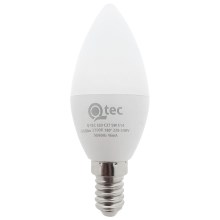 LED Žiarovka Qtec C35 E14/5W/230V 2700K