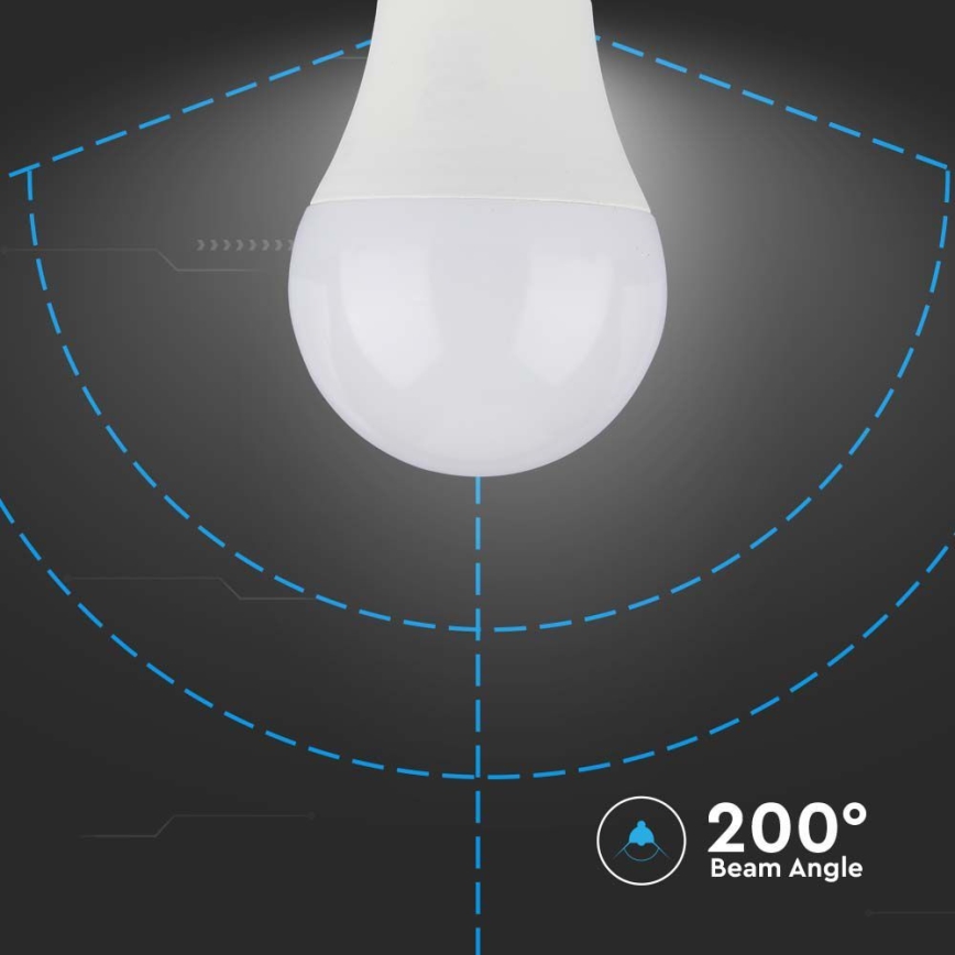 LED Žiarovka SAMSUNG CHIP A60 E27/8,5W/230V 4000K