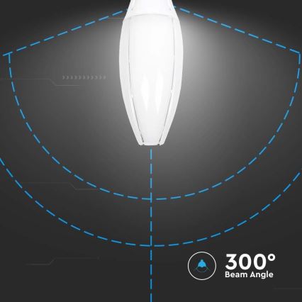 LED Žiarovka SAMSUNG CHIP E40/60W/230V 4000K