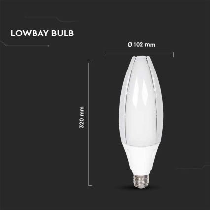 LED Žiarovka SAMSUNG CHIP E40/60W/230V 4000K