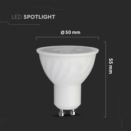 LED Žiarovka SAMSUNG CHIP GU10/6W/230V 4000K