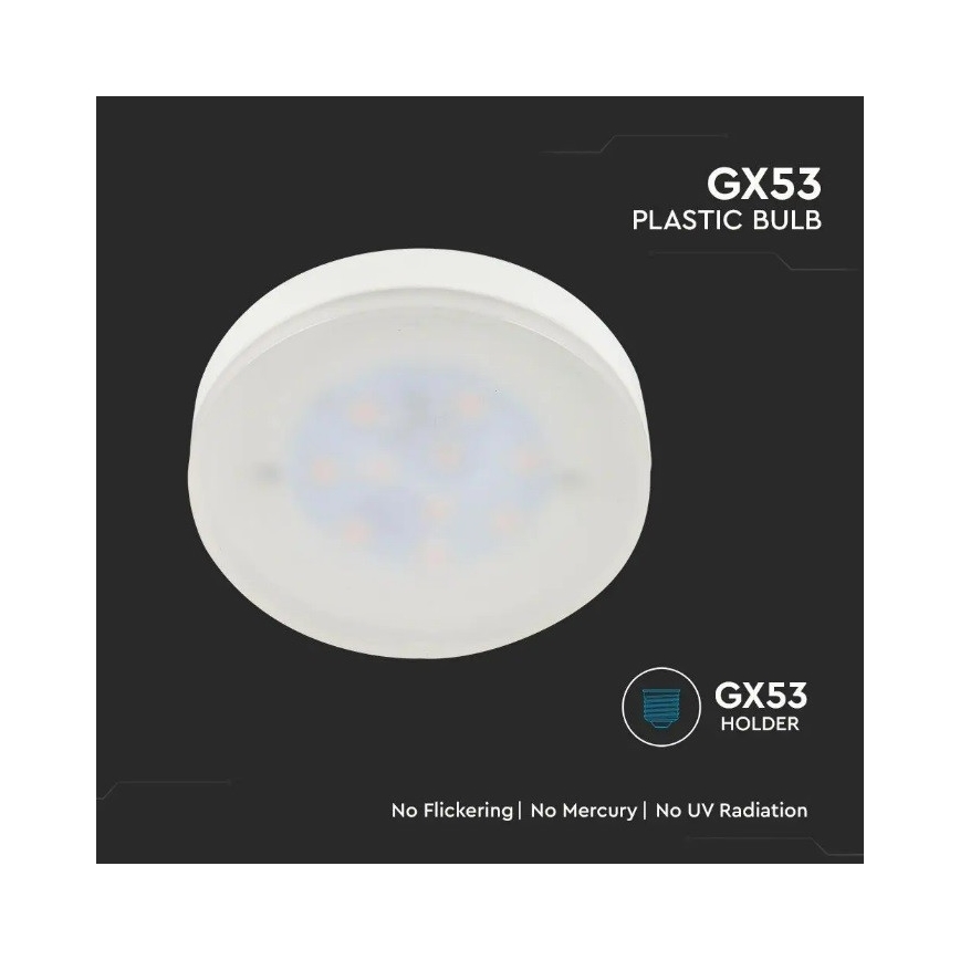 LED Žiarovka SAMSUNG CHIP GX53/6,4W/230V 6500K