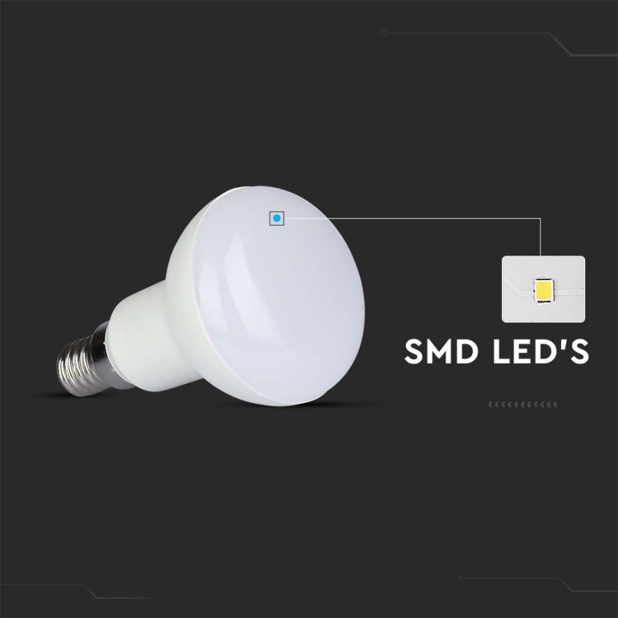 LED Žiarovka SAMSUNG CHIP R50 E14/4,8W/230V 3000K