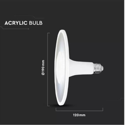 LED Žiarovka SAMSUNG CHIP UFO E27/11W/230V 6400K