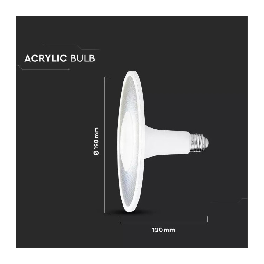 LED Žiarovka SAMSUNG CHIP UFO E27/11W/230V 6400K