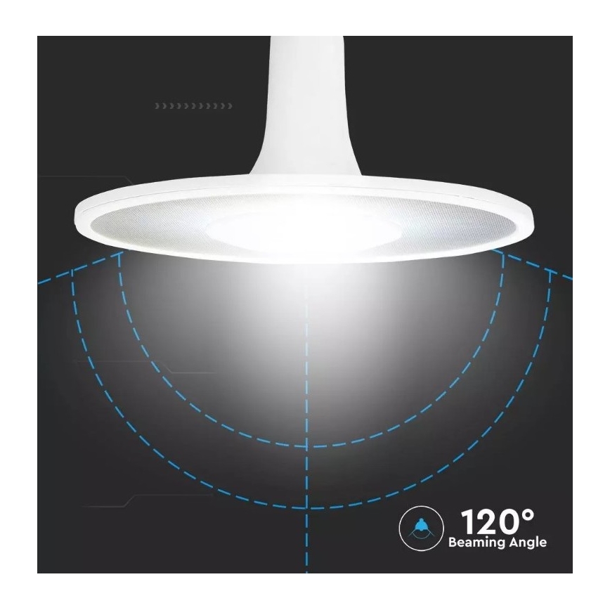 LED Žiarovka SAMSUNG CHIP UFO E27/18W/230V 6400K