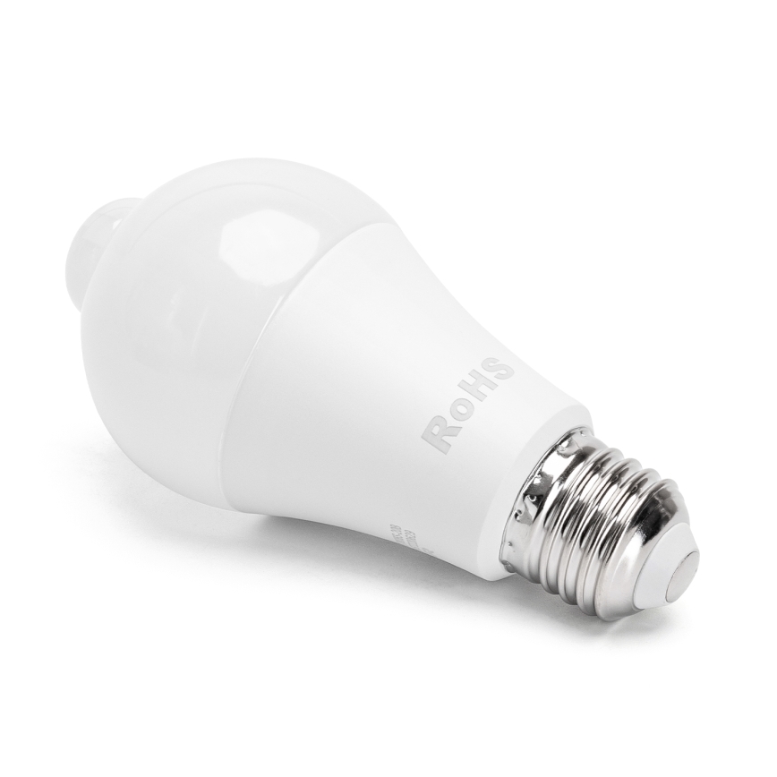 LED Žiarovka so senzorom pohybu a súmraku A60 E27/12W/230V 3000K - Aigostar