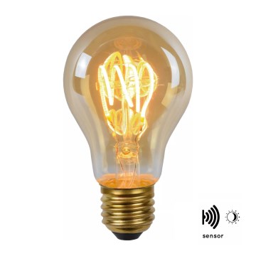 LED Žiarovka so senzorom súmraku FILAMENT A60 E27/4W/230V 2200K - Lucide 49042/04/62