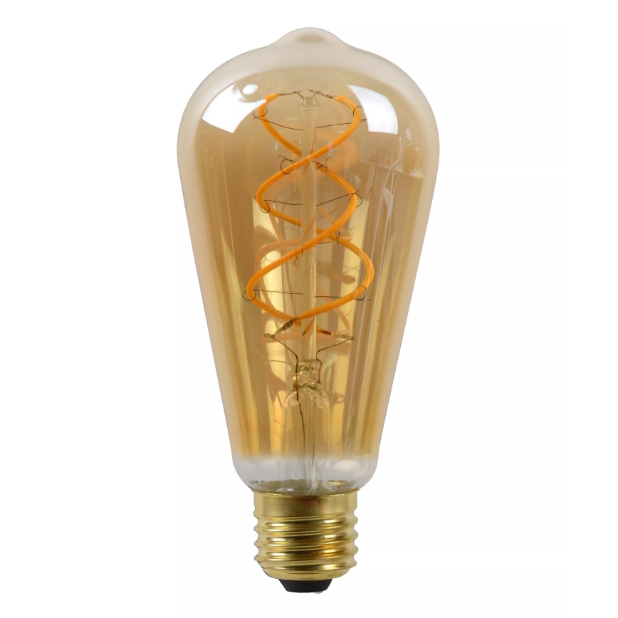 LED Žiarovka so senzorom súmraku FILAMENT ST64 E27/4W/230V 2200K - Lucide 49034/04/62