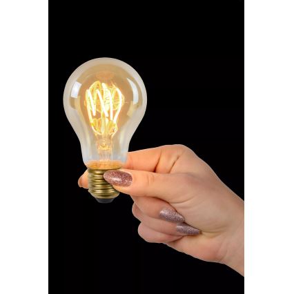 LED Žiarovka so senzorom súmraku FILAMENT A60 E27/4W/230V 2200K - Lucide 49042/04/62