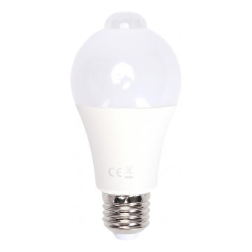 LED žiarovka so snímačom pohybu a súmraku A60 E27/15W/230V 3000K - Aigostar
