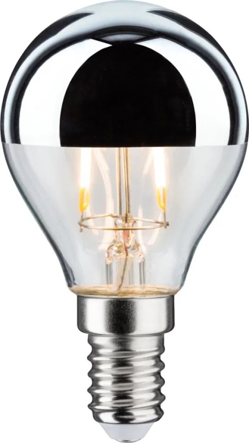 LED Žiarovka so zrkadlovým vrchlíkom CROWN E14/2,6W/230V 2700K - Paulmann 28663
