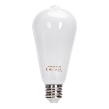 LED žiarovka ST64 E27/8W/230V 6500K - Aigostar