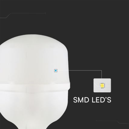 LED žiarovka T100 E27, 30 W, 230 V, 6500 K