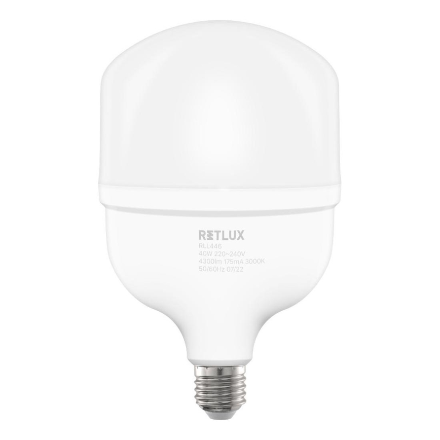 LED Žiarovka T120 E27/40W/230V 3000K