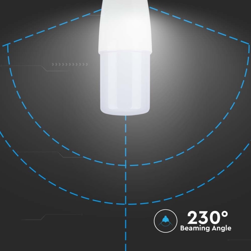 LED Žiarovka T37 E14/9W/230V 2700K