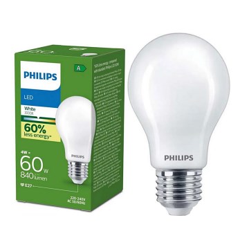 LED žiarovka ULTRAEFFICIENT Philips A60 E27/4W/230V 3000K