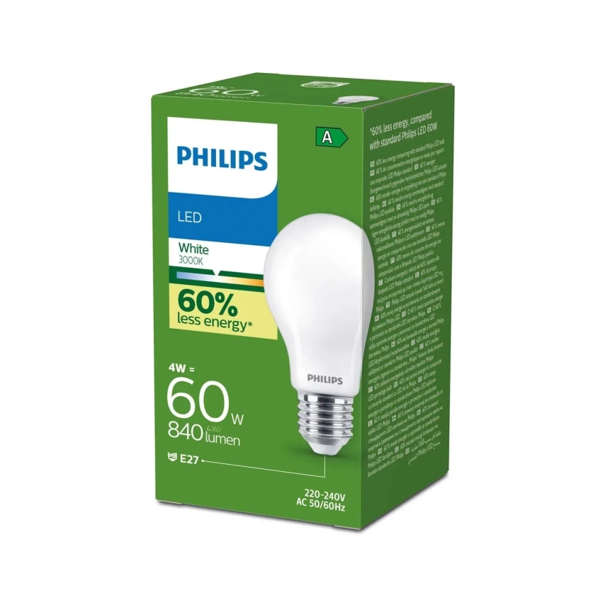 LED žiarovka ULTRAEFFICIENT Philips A60 E27/4W/230V 3000K