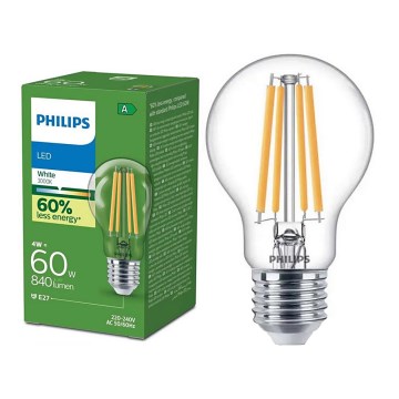 LED žiarovka ULTRAEFFICIENT VINTAGE Philips A60 E27/4W/230V 3000K
