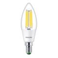 LED žiarovka ULTRAEFFICIENT VINTAGE Philips B35 E14/2,3W/230V 4000K