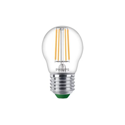 LED žiarovka ULTRAEFFICIENT VINTAGE Philips P45 E27/1,2W/230V 2700K