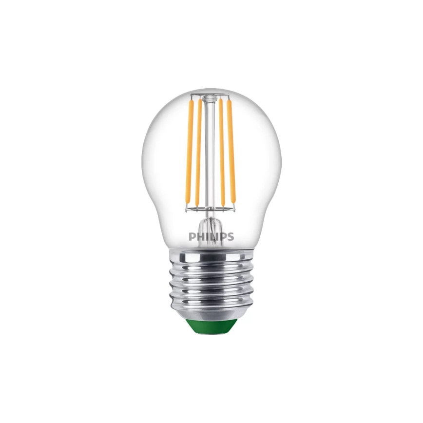 LED žiarovka ULTRAEFFICIENT VINTAGE Philips P45 E27/1,2W/230V 2700K