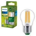 LED žiarovka ULTRAEFFICIENT VINTAGE Philips P45 E27/2,3W/230V 2700K