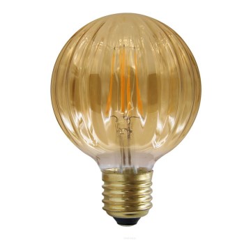 LED žiarovka VINTAGE AMBER E27/4W/230V G100 2700K