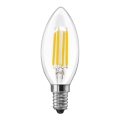 LED Žiarovka VINTAGE C35 E14/6W/230V 3000K - BRILAGI