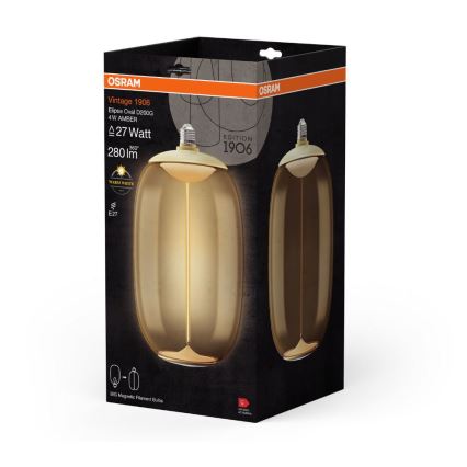 LED Žiarovka VINTAGE FILAMENT E27/4W/230V 2700K - Osram