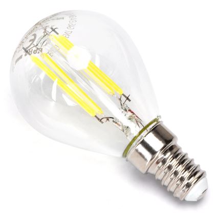 LED Žiarovka VINTAGE G45 E14/6W/230V 6500K - Aigostar