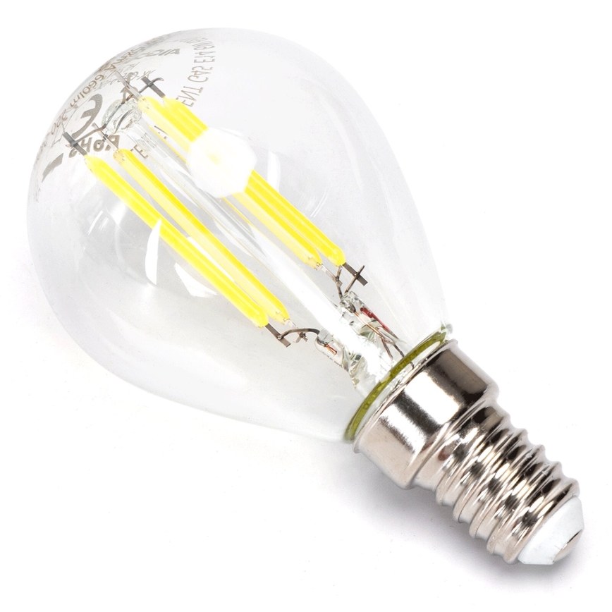 LED Žiarovka VINTAGE G45 E14/6W/230V 6500K - Aigostar