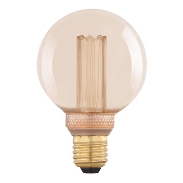 LED Žiarovka VINTAGE G80 E27/4W/230V 1800K - Eglo 11821