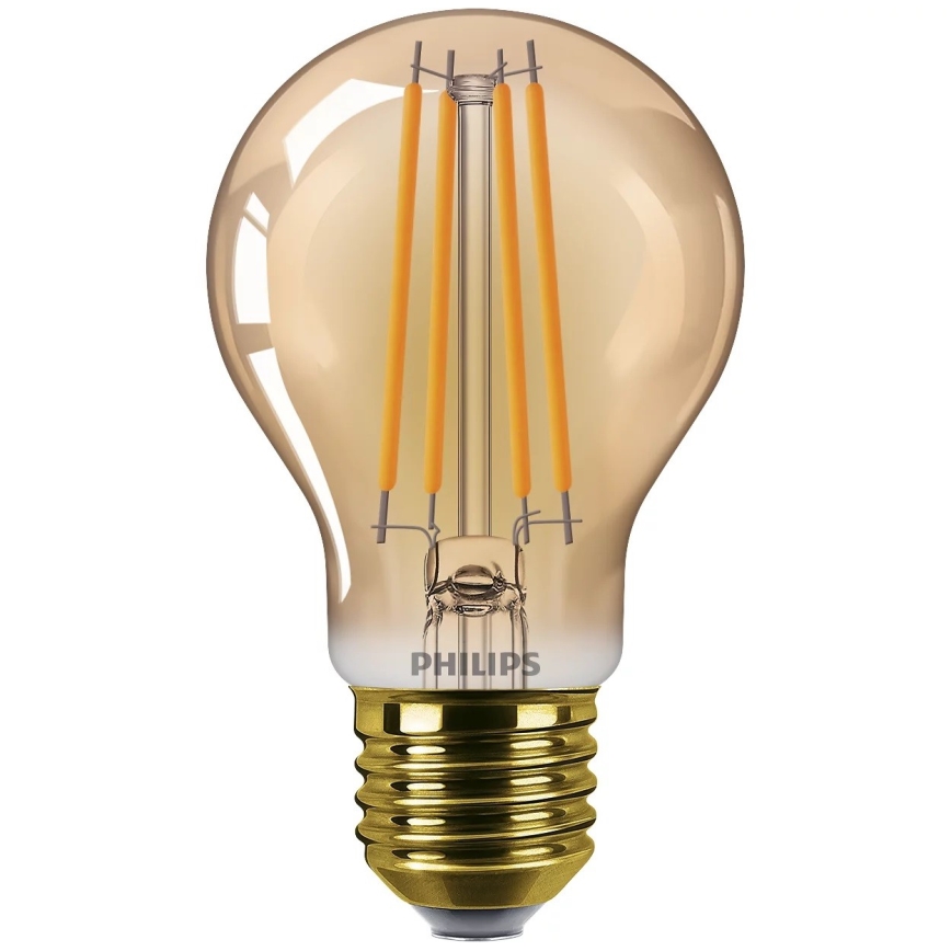 LED Žiarovka VINTAGE Philips A60 E27/3,1W/230V 1800K