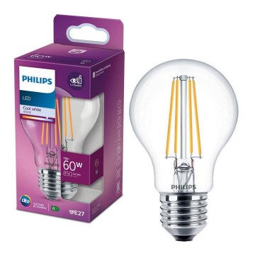 LED Žiarovka VINTAGE Philips A60 E27/7W/230V 4000K