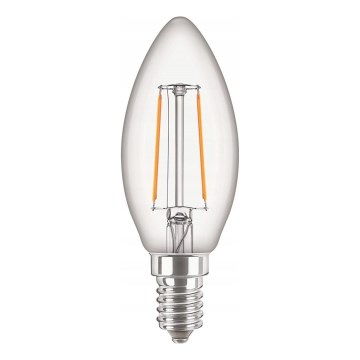 LED žiarovka VINTAGE Philips Pila E14/2W/230V 2700K