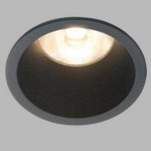 LED2 - LED Kúpeľňové podhľadové svietidlo RAY LED/10W/230V čierna IP44