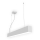 LED2 - LED luster na lanku LINO LED/24W/230V 3000K/3500K/4000K 90 cm čierna