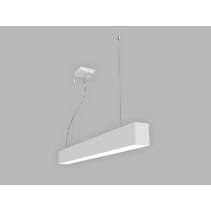 LED2 - LED luster na lanku LINO LED/24W/230V 3000K/3500K/4000K 90 cm čierna