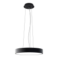 LED2 - LED Luster na lanku MONO SLIM LED/30W/230V 2700/3000K/4000K pr. 40 cm čierna