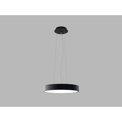 LED2 - LED Luster na lanku MONO SLIM LED/30W/230V 2700/3000K/4000K pr. 40 cm čierna