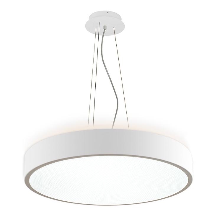 LED2 - LED Luster na lanku ROTO LED/48W/230V 2700K/3300K/4000K IP40 biela pr. 40 cm
