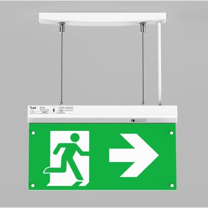 LED2 - LED Núdzové svietidlo SAFE ALL LED/2W/3,6V 6000K IP40