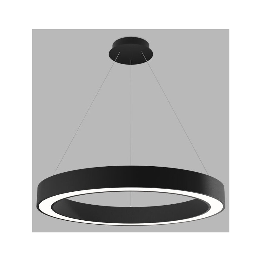LED2 - LED Stmievateľný luster na lanku SATURN LED/60W/230V 3000K/4000K čierna