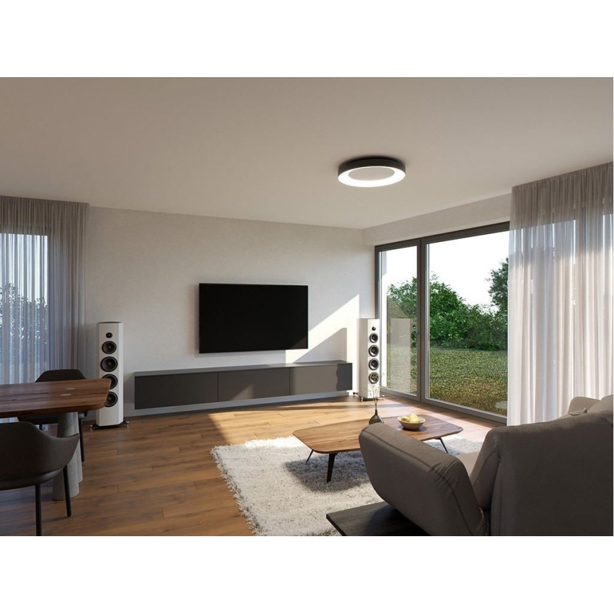 LED2 - LED Stropné svietidlo BELLA LED/40W/230V 3000/4000K čierna