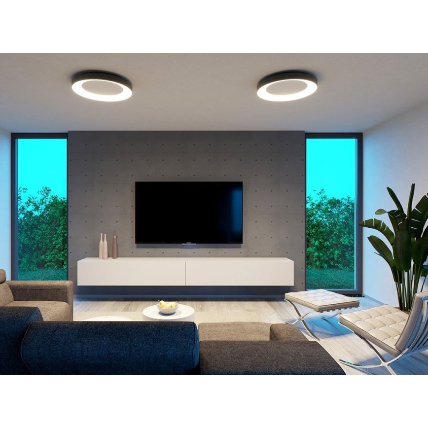 LED2 - LED Stropné svietidlo BELLA LED/40W/230V 3000/4000K čierna