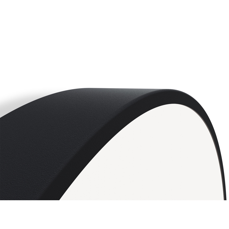 LED2 - LED stropné svietidlo MONO SLIM LED/80W/230V 3000K/4000K priemer 80 cm čierna